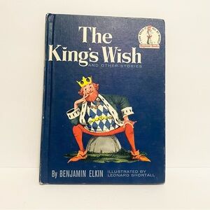The Kings Wish and Other Stories Dr Seuss Book Vintage Hardcover Kids